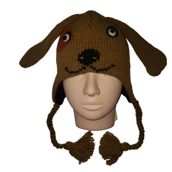 NIRVANA DESIGNS Handmade Puppy Dog Wool Children's Hat - NEW With Tags - Picture 15 of 15